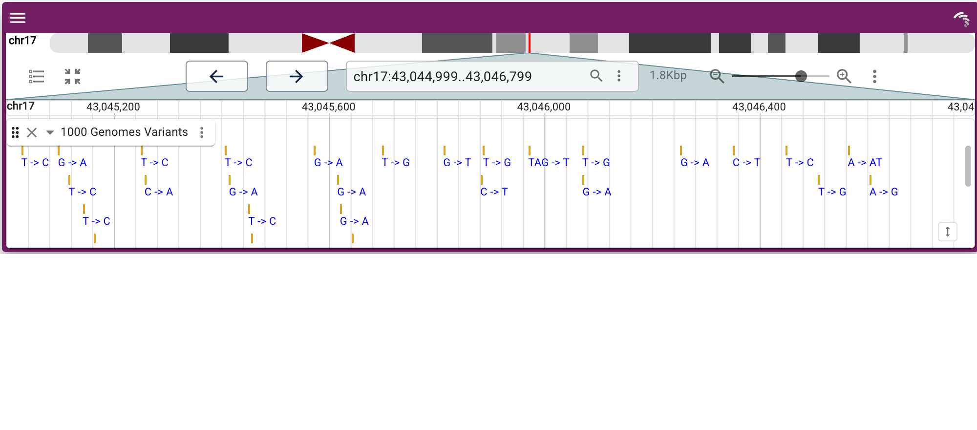 1000 Genomes variants